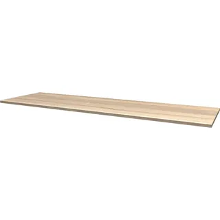 Flex-Well Arbeitsplatte 150 x 60 x 3,8 cm Sonoma Eiche – Valencia/Neapel