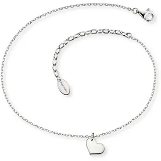 Engelsrufer Fußkette Herz 925er rhodiniert