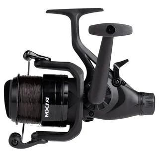 Mitchell MX1 FS 6500 Angelrolle mit Schnur - Spinnrolle und Freilaufrolle für Angler - Robuste, leichte Aluminiumkonstruktion - Anfängerfreundliche Karpfen Rolle, Hecht, Zander, Forelle UVM