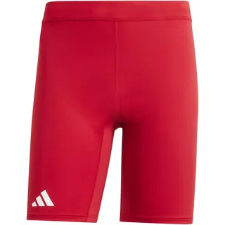 adidas Adizero Essentials kurze Leggings - team power red 2 XL