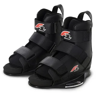 F2 Wakeboard Bindung Team Boot Bindung Wake L/XL Schwarz 2025,