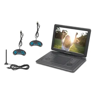 Universum tragbarer 15.6" DVD-Player Auto DVB-T2 und 12 Volt Adapter DVD 400-20