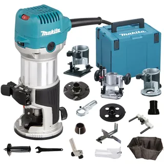 Makita RT0702CX2J Einhandfräse 710 W inkl. Makpac