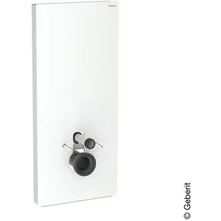 Geberit Monolith Plus Sanitärmodul für Wand-WC, 114cm, Gl. we., S. Aluminium