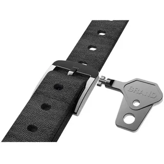 NikuTRAX Uhrenarmband Uhrenarmband Demenz mit LOCK-Funktion 22mm schwarz