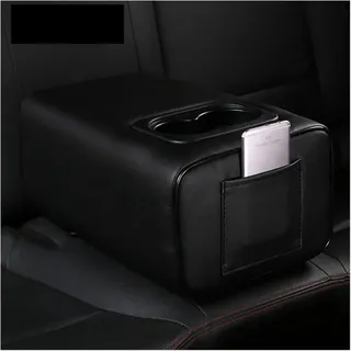 RRHCW Mittelarmlehne Universal Für Alle Autos Auto Hinten Sitz Armlehne 2 Reihe Konsole Box Mit Tasse Halter Rest Rücksitz Armlehne Konsole Box Mittelkonsole Aufbewahrungsbox