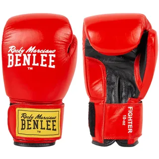 BENLEE Rocky Marciano Boxhandschuhe Fighter rot/schwarz 8 oz