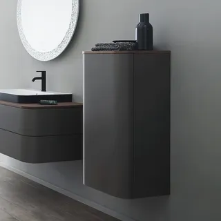 Duravit Happy D.2 Plus Halbhochschrank 40 x 36 x 36 cm Grau