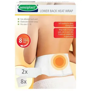 Sensiplast 12x Wärmepad 3x Wärmegürtel Wärmekissen Nierenwärmer Heizgürtel, MHD: 03.2025