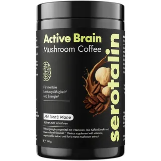 serotalin Active Brain Mushroom Coffee - 1 x 180g Dose