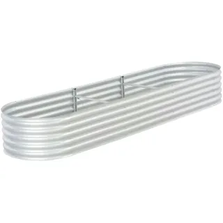 320 x 80 x 44 cm Silber