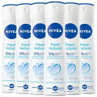 NIVEA Fresh Natural Deo Spray 6 x 150 ml