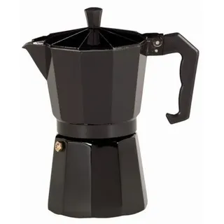 Krüger Espressokocher Italiano 0,35 l 6 Tassen Schwarz