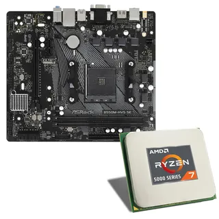 AMD Ryzen 7 5700G / ASRock B550M-HDV Mainboard Bundle | CSL PC Aufrüstkit | AMD Ryzen 7 5700G 8X 3800 MHz, GigLAN, 2X M.2 Port, USB 3.2 Gen1 | Aufrüstset | PC Tuning Kit