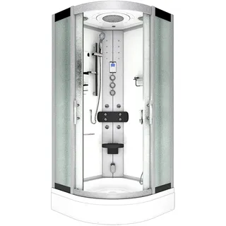 AcquaVapore Duschkabine Dusche D46-50M1-EC Komplettdusche Fertigdusche 90x90 cm