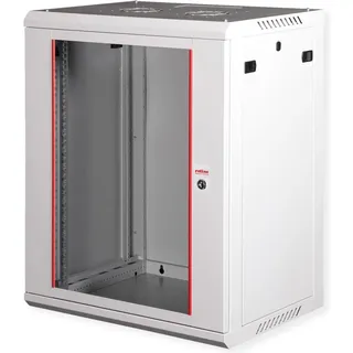 Roline 19-Zoll Wandgehäuse Basic Plus 18HE, 600x450 BxT grau