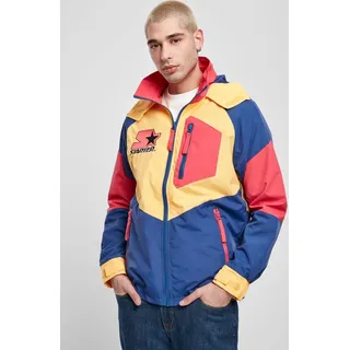 TB International GmbH Multicolored Logo Jacke Rot/Blau/Gelb XS