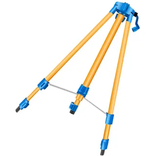 NUOBESTY 1 Stück Aluminiumlegierung Teleskop Stativ für Infrarot Nivelliergerät Professioneller Stativhalter für Level Tragbar und Langlebig für BAU und Vermessung