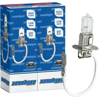 XENOHYPE 2x H3 Classic Halogen Auto Lampe 12V 55 Watt PK22s