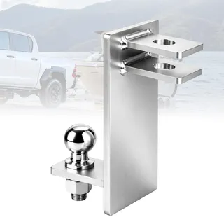 Kugelkopf Anhängerkupplung, 3T Kombikupplung Zugmaul und Kugelkopf | 50MM Kombikupplung Zugmaul&Kugelkopf, Rangierhilfe PKW-Anhänger Kombikupplung, Rangierhilfe Anhänger Zugmaul für PKW Anhänger