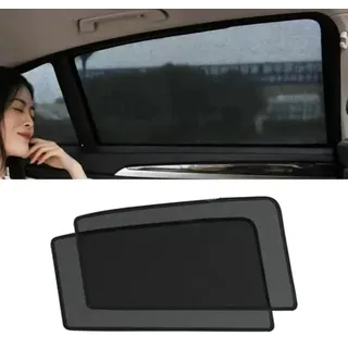 Auto Seitenfenster Sonnenschutz für VW ID.7 (seit 2023), Vorne Hinten Sonnenschutz Visier Atmungsaktives Sonnenblende UV-Schutz Zubehör,B 2 Rear Window