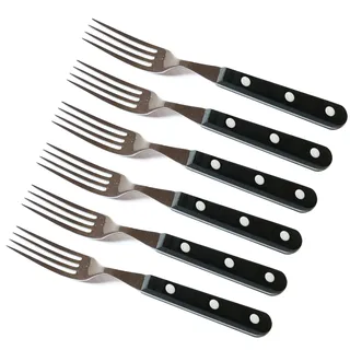 Marsvogel 6 Stück Brotzeitgabel Bubinga # 82 00 06 Marsvogel Solingen Menügabel