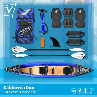 Verano California Duo Zweier Luftboot im Komplettset
