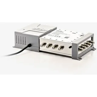 Fuba FMT 508 Multischalter 5/8 - SAT Multischalter 8 Teilnehmer/Receiver/TV mit Energiesparnetzteil - Multiswitch Quattro- und Quad-LNB tauglich (digital, HDTV, UHD 4K/8K tauglich)