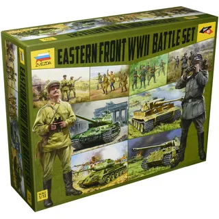 Zvezda 1:72 Ostfront WWII Schlacht-Set