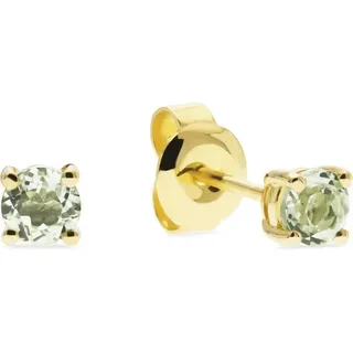 CHRIST Paar Ohrstecker CHRIST Damen-Ohrstecker 585er Gelbgold 2 Amethyst gelb|goldfarben