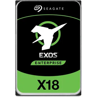 Seagate Exos X18 Enterprise 16TB 3.5 Zoll HDD CMR SATA III 7200 RPM 512e ST16000NM000J