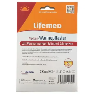 Lifemed Nacken-Wärmepflaster 23 x 9 cm 1 st