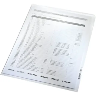 Leitz Sichthüllen 4020 DIN A4 glasklar glatt 0,16 mm, 100 St.