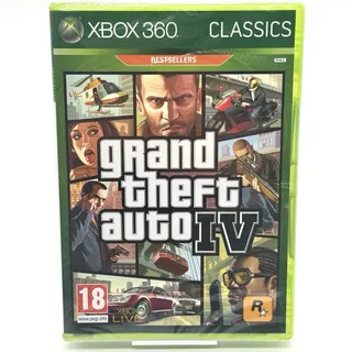 Microsoft Xbox 360 Classics - Grand Theft Auto IV GTA 4 - USK18 - NEU | SEALED