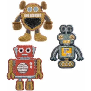 Lässig Woven Sticker Stick on Robots