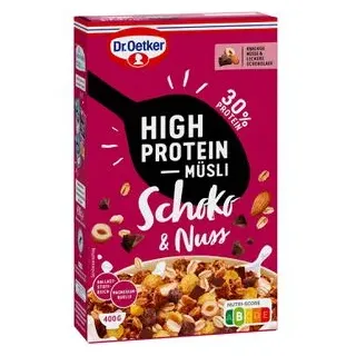 Dr. Oetker Dr.Oetker High Protein Schoko & Nuss 400g