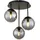 GLOBO HARMON 1 E14 Glas/Metall 34 x 40 cm schwarz