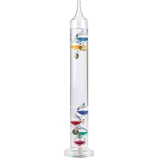 Dekoratives Retro Galileo-Thermometer Classic mittlere Größe 27 cm