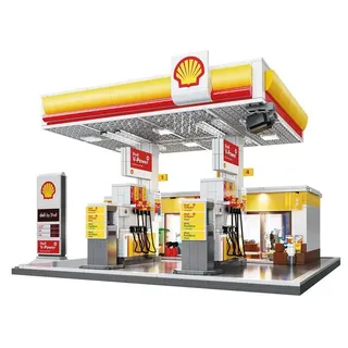 CADA Shell Tankstelle 128-tlg.