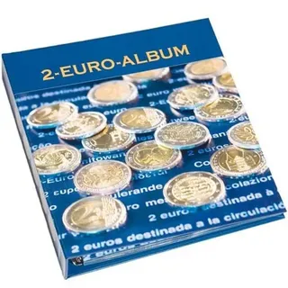 NUMIS-Binder für 2-Euro-Gedenkmünzen aller Euro-Länder, neutral ohne Inhalt