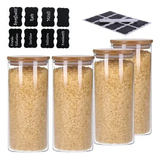 TALK-POINT Vorratsglas 1500 ml 4 St.