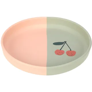 Lässig Teller Silikon Happy Fruits Cherry