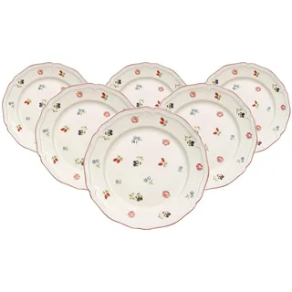 Villeroy & Boch Frühstücksteller 21 cm Weiß 6er Set