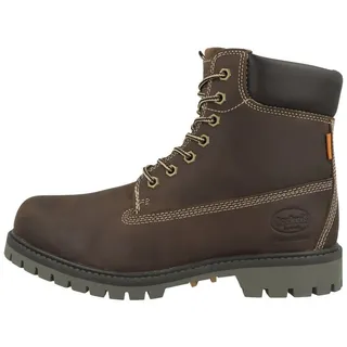 Dockers by Gerli Herren Combat Boots, Männer Stiefeletten,Booties,halbstiefel,Kurzstiefel,uebergangsschuhe,Schoko,41 EU