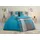 Biber türkis 155 x 220 cm + 40 x 40 cm + 80 x 80 cm