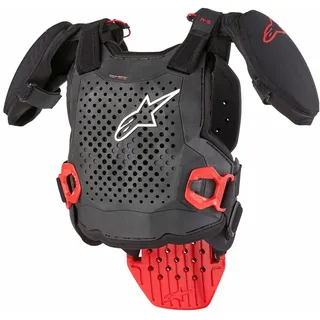 Alpinestars Brustpanzer A-5 S V2 S/M Schwarz/Rot/Weiß
