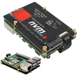 Geekworm X1002 PCIe to M.2 NVMe SSD HAT Base Shield for Raspberry Pi 5