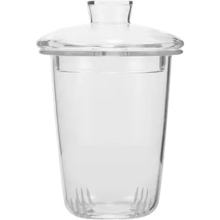 IMIKEYA Tee-Ei Aus Glas Teesieb Für Losen Tee Ersatz-Ei Aus Glas Für Teekanne Teefilter Für Lose Blätter 1 X -Teesieb Für Küche Teezubehör Und Alltag