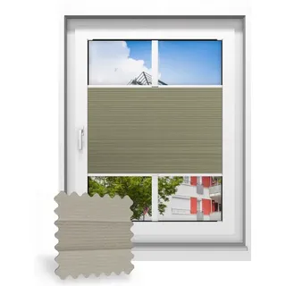 Wabenplissee nach Maß, Greige 706090, 50 x 50 cm, Wabenplissees individuell maßangefertigt