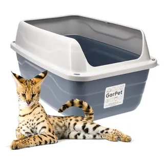 GarPet Katzentoilette XXL Blau